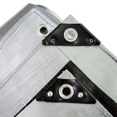 Rolos de lonas de PE blancas recubiertas de LDPE para protección impermeable y solar contra los rayos UV