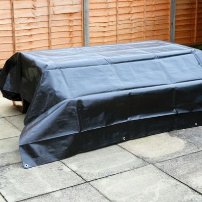 Capa de camión PE Tarpaulin de trabajo pesado e impermeable para toda protección contra condiciones climáticas
