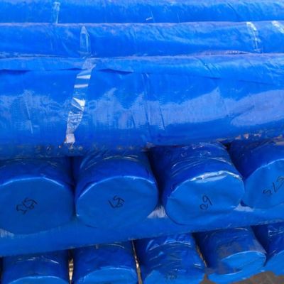 2m-100m de ancho Tejido de lonas de PE para carpas de remolque de trabajo pesado Hoja de cubierta impermeable
