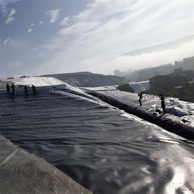 Geomembrana Brillante Geomembranas para evaporación de sal en Argentina Ancho 1m-8m