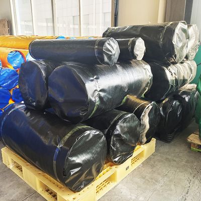 2m-100m de ancho Tejido de lonas de PE para carpas de remolque de trabajo pesado Hoja de cubierta impermeable