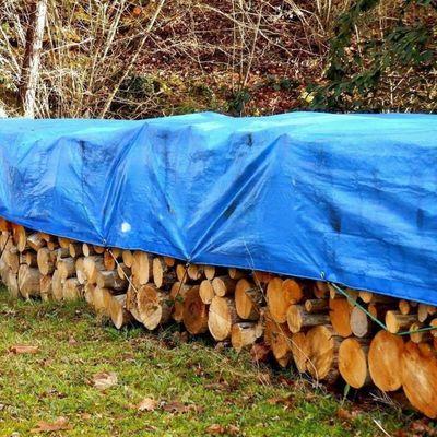 50-300gm de láminas de lonas de PE impermeables a la polvo, a prueba de aceite para las cubiertas de camiones/coches/barcos