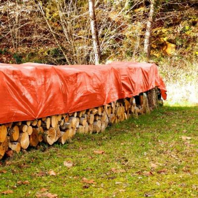 Tarpaulín PE ligero en tamaño personalizado para aplicaciones impermeables y pesadas