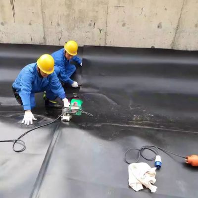 Geomembrana de acuario de peces de plástico para material de revestimiento HDPE y cría de langostas en la mina, etc.