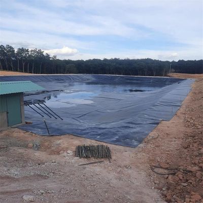Agricultura pesquera estanque presa depósito de basura Liner Geomembrana HDPE 0,5 mm 0,75 mm 1,0 mm 1,5 mm 2,0 mm 3,0 mm
