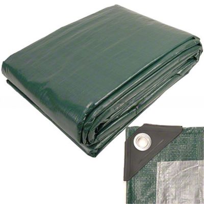 Roof Covering Lots Stock PE Tarpaulin Roll para una protección duradera y a prueba de agua
