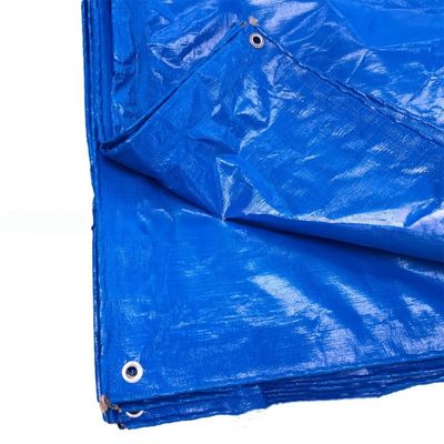 Roof Covering Lots Stock PE Tarpaulin Roll para una protección duradera y a prueba de agua
