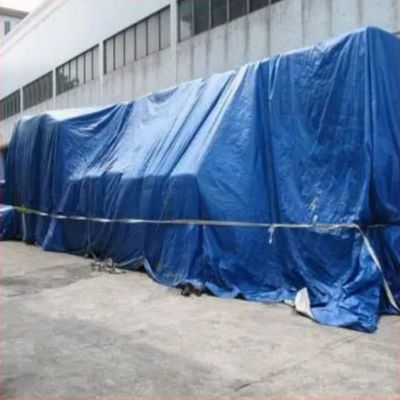Capa de lonas de plástico impermeable de HDPE de 24x18 para techos industriales químicos