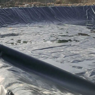 Superficie doble lisa 0,5 mm LDPE LLDPE HDPE Geomembrana para el revestimiento de presas de la industria pesquera