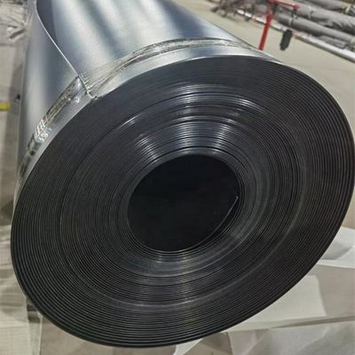Venta directa Geomembrana lisa de HDPE con entrenamiento en el sitio y grosor de 0,1 mm a 2,5 mm