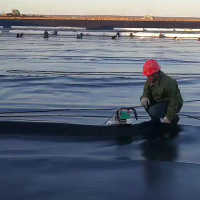 Geomembrana de HDPE de 50-100m de longitud para el revestimiento de estanques de peces impermeable en la piscina
