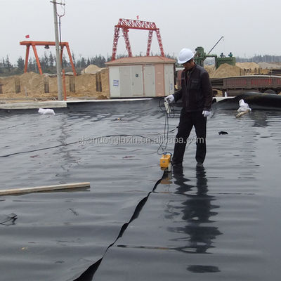 Geomembranas HDPE 1 mm para estanques longitud 50m-100m excelente rendimiento garantizado