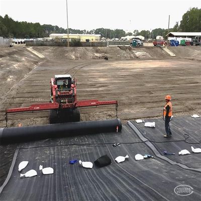 Geomembranas HDPE 1 mm para estanques longitud 50m-100m excelente rendimiento garantizado