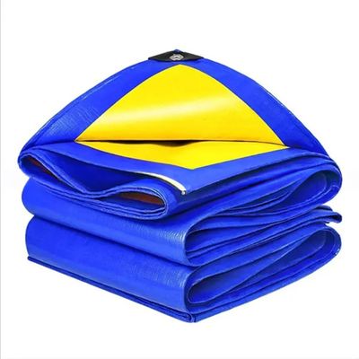 Hojas de lonas PE de grado industrial impermeables y de trabajo pesado 50-300 gm ancho 2m-100m