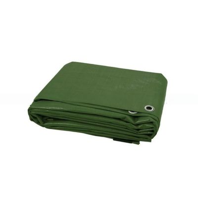 Hoja de plástico de lonas de PE virgen 100% con tejido de HDPE y laminación de LDPE