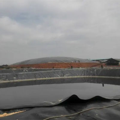 Envasador para estanques de acuarios de cultivo de peces con geomembrana de HDPE blanco y de larga duración