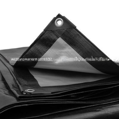 Hoja laminada de tela de lonas revestida en PE impermeable a fuego para protección exterior