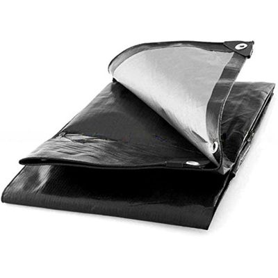 Hoja laminada de tela de lonas revestida en PE impermeable a fuego para protección exterior