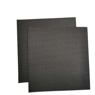 Resistencia a los rayos UV 0,75 mm HDPE Geomembrana de depósito de relaves para estanques de pescado de color negro o personalizado