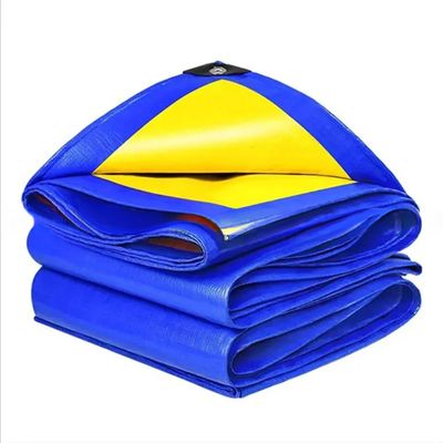 Capa de camión de plástico en color personalizado con alfombra de HDPE recubierta 120GSM