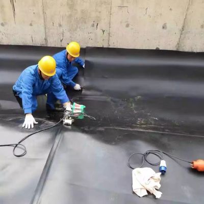 Geomembrana HDPE de doble superficie lisa/doble textura para revestimiento de estanques impermeable de plástico