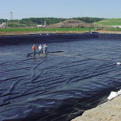 Udg Layfield Geomembrane para el proyecto de embalse de Sudáfrica en superficie doble lisa