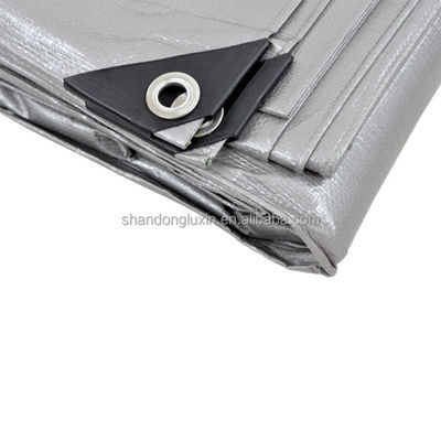 500D-1500D Cuenta de hilos Pe Tarpaulin Sheet en estilo de plaid para remolque a un costo asequible
