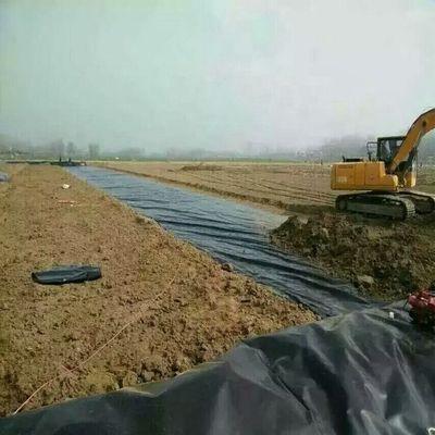 Estilo de diseño industrial Líner de estanque de geomembrana de HDPE liso para aplicaciones de vertederos