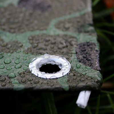 Tarpa de camión ligero para cubertas de estanque de peces de color verde oscuro Durable y resistente al agua