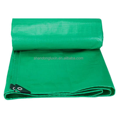 Tenda de cubierta de toldo de plástico PE Contenedor de cubierta abierta Tarpaulin Tarpa con anchura de 2M-50M
