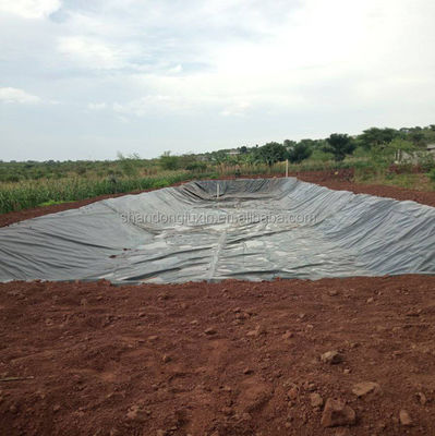 Diseño industrial Geomembranas de estilo suave y impermeable HDPE plástico para el revestimiento del estanque