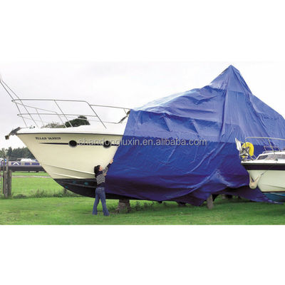 Capa de camión a prueba de agua lonas de lona 220gm HDPE resistente al calor para uso en carpa
