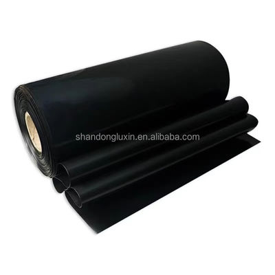 Geomembrana de estanque de revestimiento en negro HDPE plástico para la presa del tanque artificial del lago 1,5 mm 2,0 mm