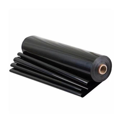Geomembrana de estanque de revestimiento en negro HDPE plástico para la presa del tanque artificial del lago 1,5 mm 2,0 mm