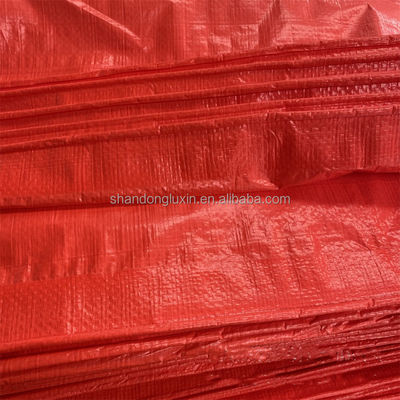 Polietileno rojo de lonas PE resistente a la radiación para resistir los rayos UV y bloquear la luz solar