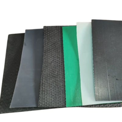 Geomembrana de HDPE doble lisa para estanques de peces, resistente a las filtraciones y a los rayos UV, impermeable