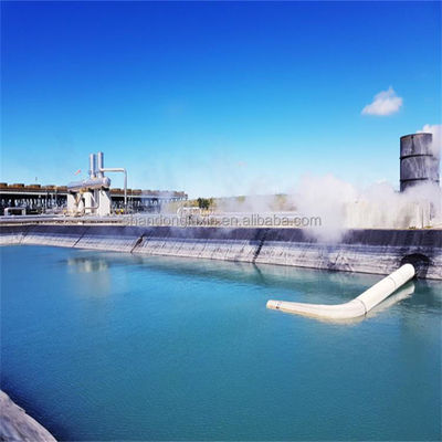 Geomembranas de 1 mm de grosor para estanques de peces resistentes a las perforaciones