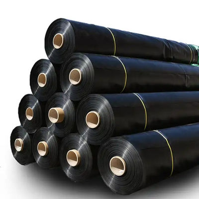 Geomembrana de HDPE resistente a las lágrimas para el proyecto de vertederos de estanques 0.2mm-2.8mm de espesor