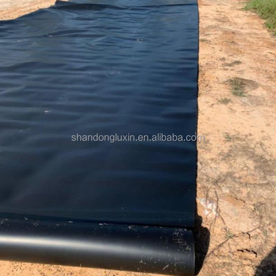 Geomembrana de superficie doble lisa 1 mm 2 mm para vertederos respetuosos con el medio ambiente