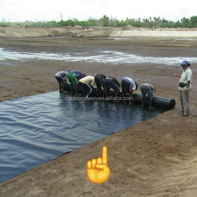 Geomembranas lisas para la protección de pendientes en vertederos prefabricados en exteriores