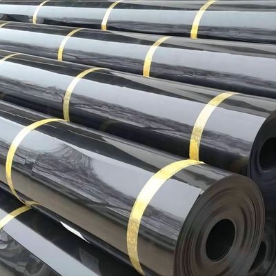0.5mm 1mm 2mm Geomembrana resistente al desgarro para soluciones de subgrado de carreteras y ferrocarriles