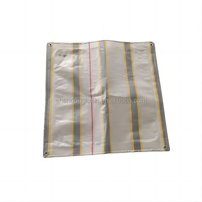Ancho 2-11m Tarpaulin PE para camiones Protección contra el sol y la lluvia Protección contra la humedad de color personalizado