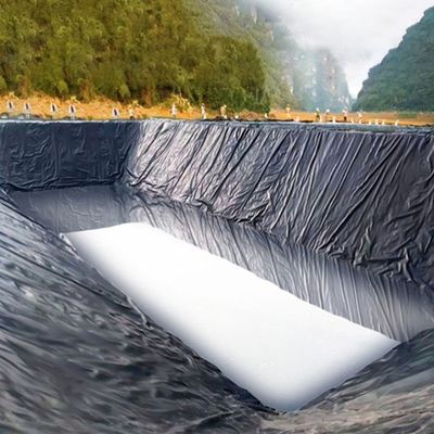 Duración 50-200m Geomembrana de HDPE para cubre estanques agrícolas modernos Diseño moderno