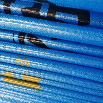 Color personalizado Tarpaulín impermeable PE ligero para bloquear la luz solar y resistente al polvo