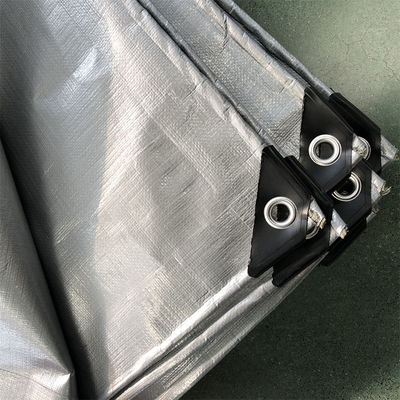 Alta dureza superficial Plata gris tejido de polietileno PE