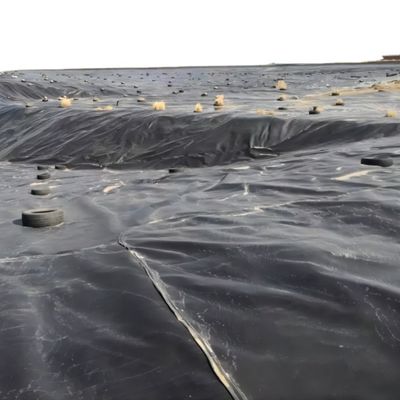 1.0 mm Revestimiento de geomembrana HDPE para geomembranas en vertederos de represas de tanques de lagos artificiales