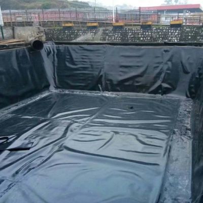 1.0 mm Revestimiento de geomembrana HDPE para geomembranas en vertederos de represas de tanques de lagos artificiales