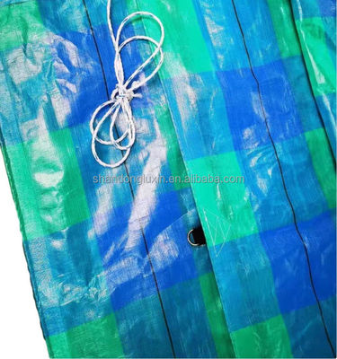 100% de lonas virgen PE Impreso de patrón impermeable de lona resistente al desgaste