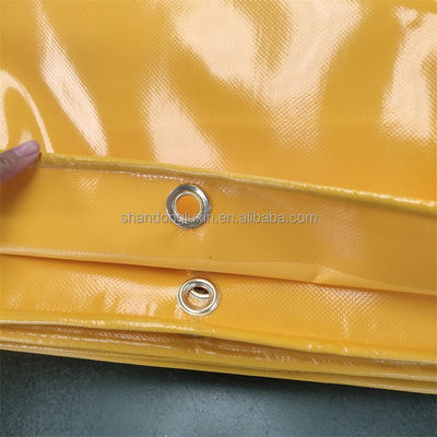 Polvo impermeable con cloruro de polivinilo de 300-1400 gramos para cubrir artículos