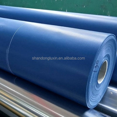 Tamaño personalizable Telaraña de PVC azul Material duradero Ancho máximo 2 m para cubrir artículos